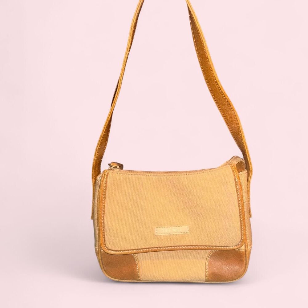 Nine-west Women's Tan and Yellow Bag